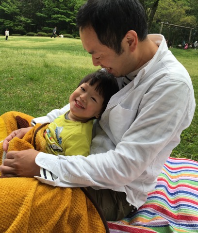 風が強かったけど、天気も良く、ピクニック日和でした。
特に動物と触れ合うことはなく（笑）、芝生でゆっくりして帰って来ました。