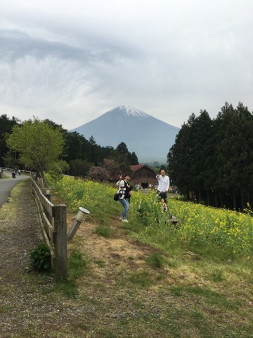 富士山も綺麗でした。